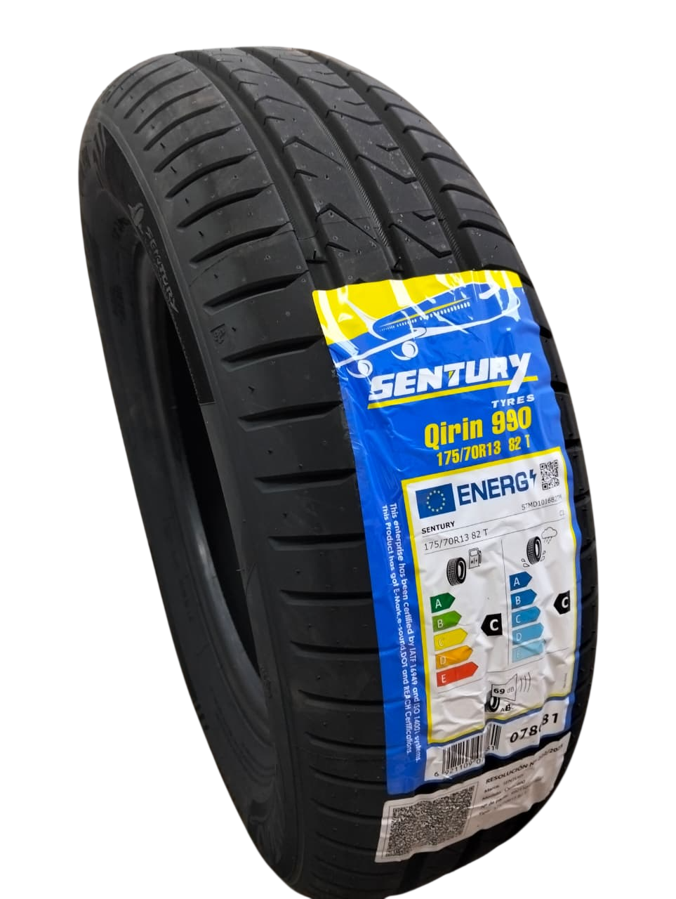 Neumático 175/70R13 SENTURY 82T QIRIN 990 - Imagen 2