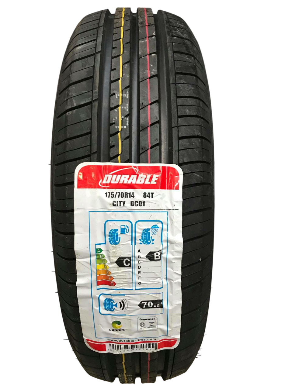 NEUMÁTICO NEUMÁTICO 175/70R14 DURABLE CITY DC01 - Imagen 2